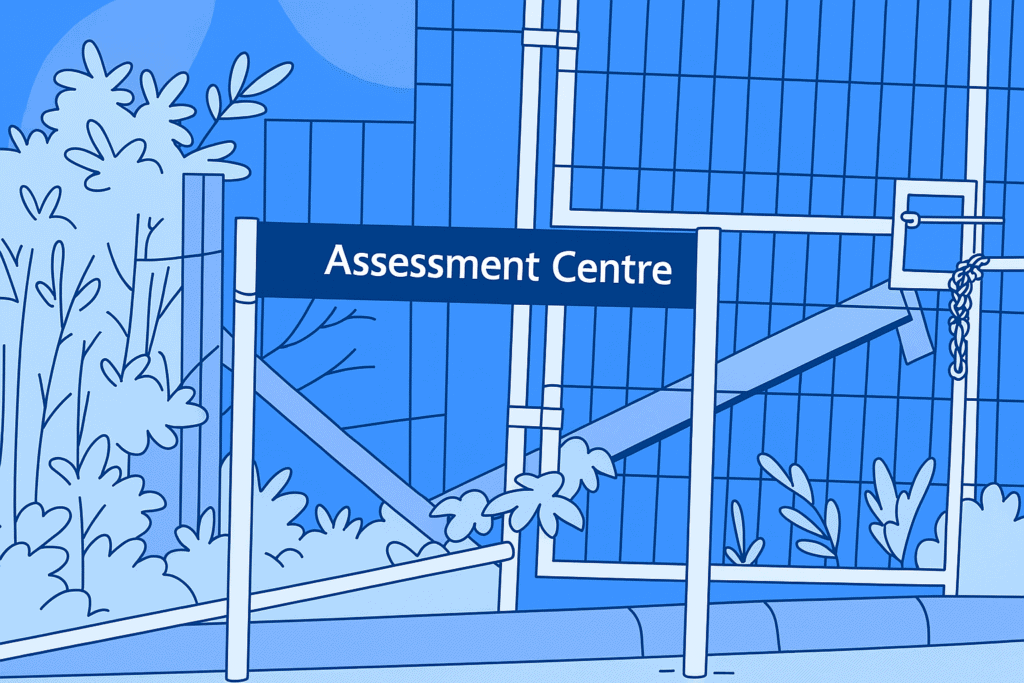 Panel of an assessment center