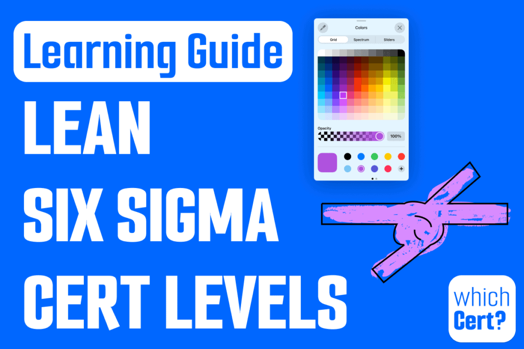 lean six sigma certification levels