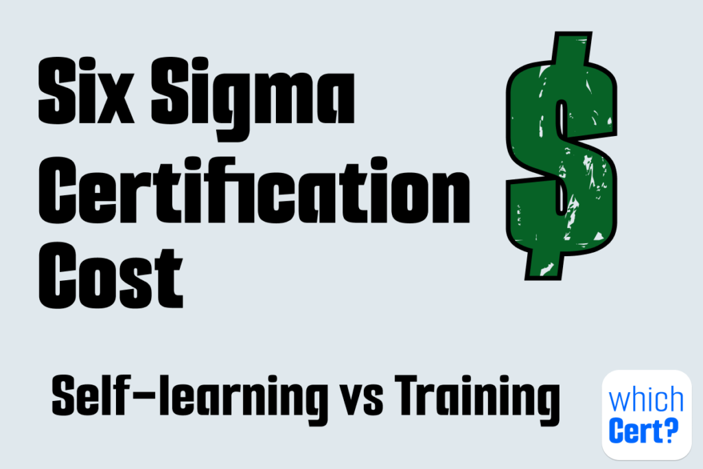 six sigma certification cost