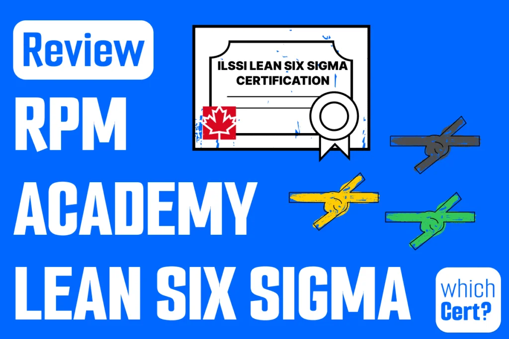 ilssi lean six sigma certification by rpm academy review