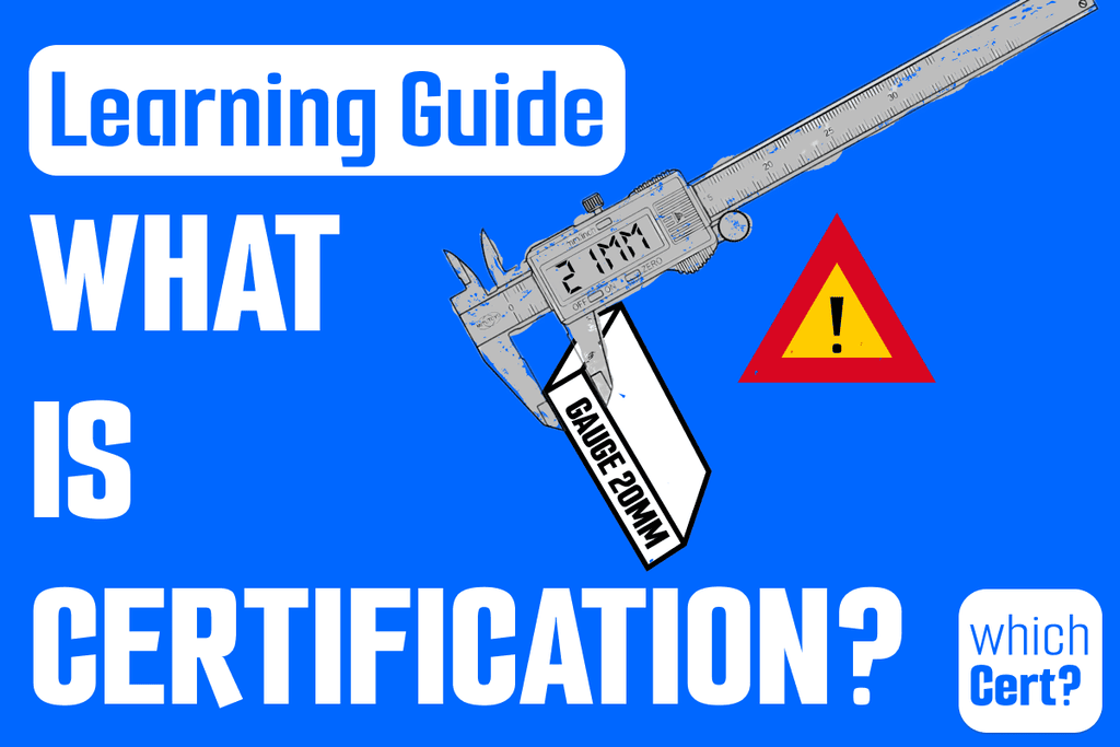 what is certification, certification vs certificate